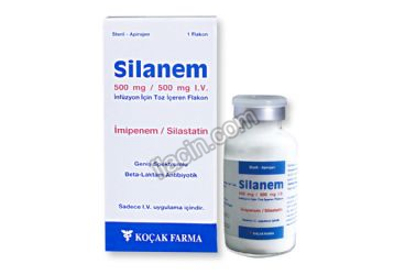 SILANEM 500/500 MG IV INF. ICIN TOZ ICEREN FLAKON görseli