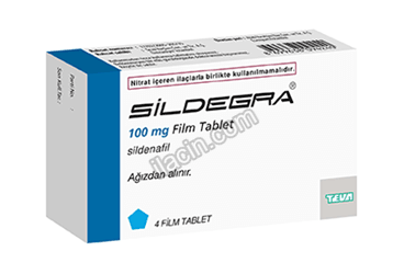 SILDEGRA 100 MG 4 FILM TABLET görseli