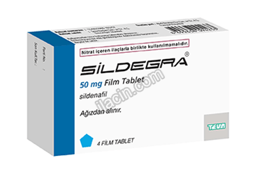 SILDEGRA 50 MG 4 FILM TABLET görseli