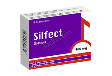 SILFECT 100 MG 4 FILM TABLET görseli