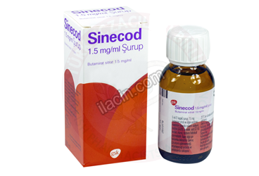 SINECOD 7,5 MG 100 ML SURUP görseli