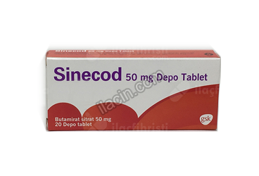 SINECOD DEPO 50 MG 20 TABLET görseli