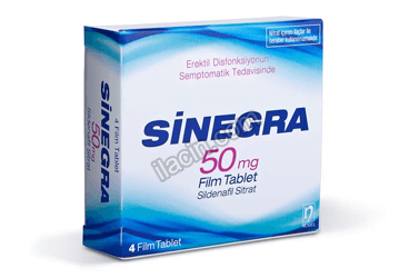 SINEGRA 50 MG 4 FILM TABLET görseli