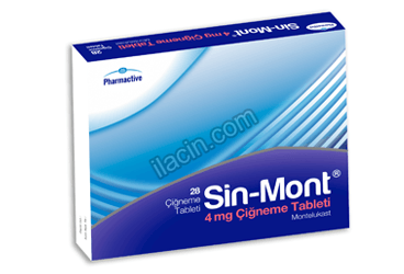SINMONT 4 MG 28 CIGNEME TABLETI görseli