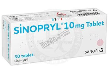 SINOPRYL 10 MG 30 TABLET görseli