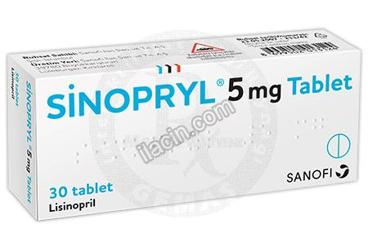 SINOPRYL 5 MG 30 TABLET görseli