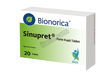 SINUPRET FORTE KAPLI TABLET (20 TABLET) görseli