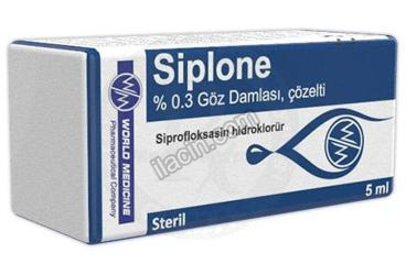 SIPLONE %0.3 GOZ DAMLASI, COZELTI (5 ML, 1 SISE) görseli
