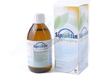 SIPRAKTIN 5 ML 2MG 240 ML SURUP görseli