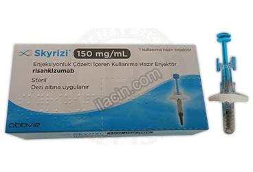 SKYRIZI 150 MG/ML ENJEKSIYONLUK COZELTI ICEREN KULLANIMA HAZIR ENJEKTOR görseli