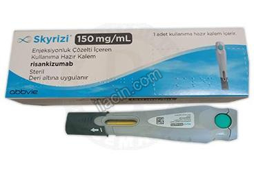 SKYRIZI 150 MG/ML ENJEKSIYONLUK COZELTI ICEREN KULLANIMA HAZIR KALEM görseli