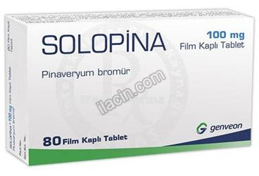 SOLOPINA 100 MG FILM KAPLI TABLET (80 TABLET) görseli