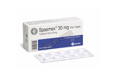 SPASMEX 30 MG 50 TABLET görseli