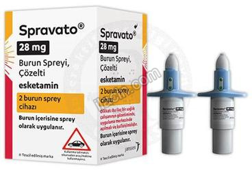 SPRAVATO 28 MG BURUN SPREYI, COZELTI (2 ADET) görseli