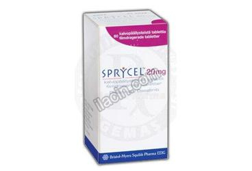 SPRYCEL 20 MG 60 FILM KAPLI TABLET görseli