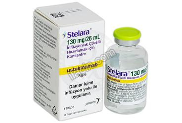 STELARA 130 MG / 26 ML INFUZYONLUK COZELTI HAZIRLAMAK ICIN KONSANTRE görseli