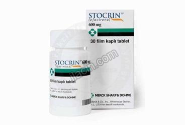 STOCRIN 600 MG 30 FILM TABLET görseli