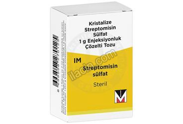 STREPTOMYCINE-IE 1 GR 1 FLAKON görseli