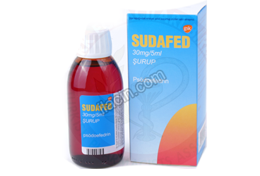 SUDAFED 30 MG 150 ML SURUP görseli