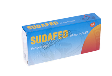 SUDAFED 60 MG 30 TABLET görseli