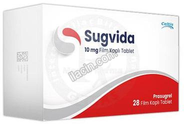 SUGVIDA 10 MG FILM KAPLI TABLET (28 TABLET) görseli