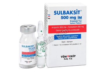 SULBAKSIT IM 500 MG 1 FLAKON görseli