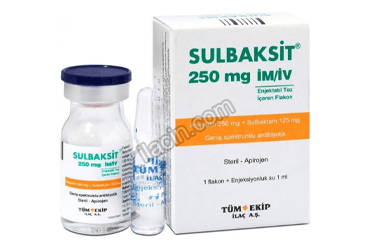 SULBAKSIT IM/IV 250 MG 1 FLAKON görseli
