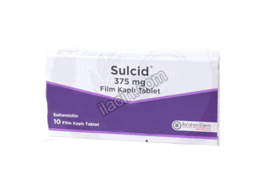 SULCID 375 MG 10 FILM TABLET görseli