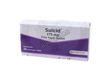 SULCID 375 MG 20 FILM TABLET görseli