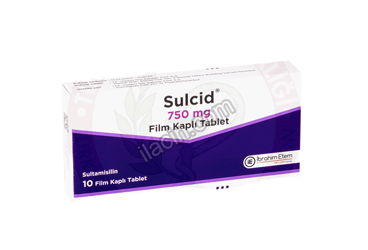SULCID 750 MG 10 FILM TABLET görseli