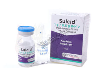SULCID IM/IV 1 GR 1 FLAKON görseli