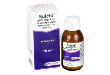 SULCID ORAL 250 MG 70 ML SUSPANSIYON görseli