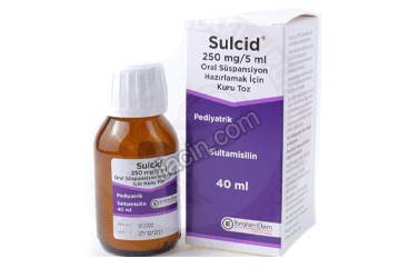 SULCID PED. 250 MG 40 ML SUSPANSIYON görseli