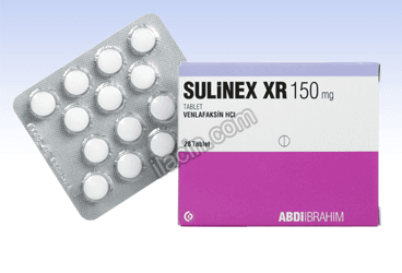 SULINEX 150 MG XR 28 TABLET görseli