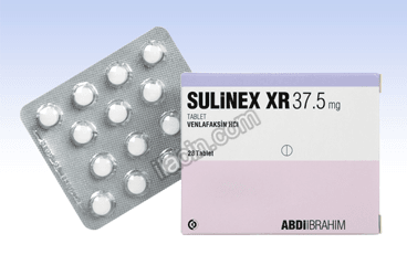 SULINEX 37,5 MG XR 28 TABLET görseli