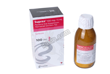 SUPRAX 100 MG 100 ML SUSPANSIYON görseli