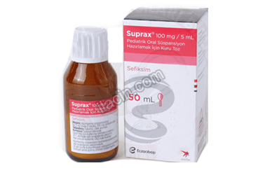SUPRAX 100 MG 50 ML SUSPANSIYON görseli
