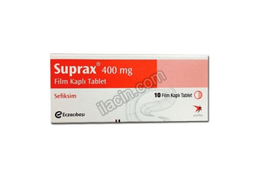 SUPRAX 400 MG 10 FILM TABLET görseli