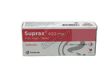 SUPRAX 400 MG 5 FILM TABLET görseli