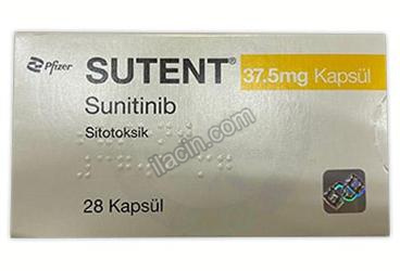 SUTENT 37,5 MG KAPSUL (28 KAPSUL) görseli