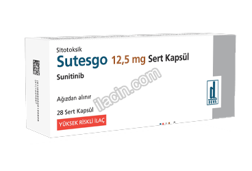 SUTESGO 12,5 MG SERT KAPSUL (28 KAPSUL) görseli