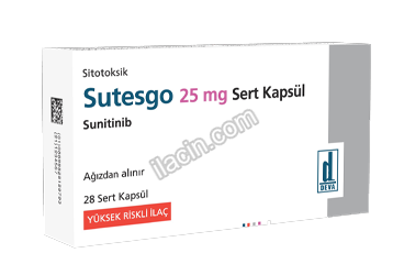 SUTESGO 25 MG SERT KAPSUL (28 KAPSUL) görseli