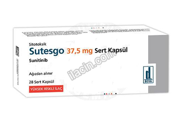 SUTESGO 37,5 MG SERT KAPSUL (28 KAPSUL) görseli