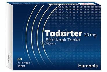TADARTER 20 MG FILM KAPLI TABLET (60 TABLET) görseli