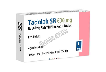 TADOLAK SR 600 MG UZATILMIS SALIMLI FILM KAPLI TABLET (10 TABLET) görseli