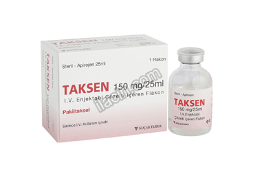 TAKSEN 150 MG/25 ML IV ENJEKSIYONLUK COZELTI(1 FLAKON) görseli
