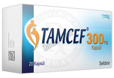 TAMCEF 300 MG KAPSUL görseli