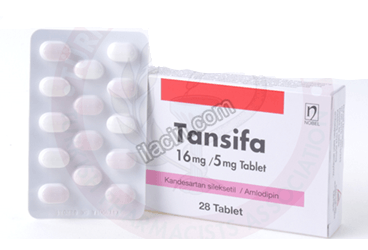 TANSIFA 16/5 MG TABLET (28 TABLET) görseli