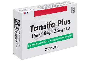 TANSIFA PLUS 16 MG/10 MG/12.5 MG TABLET (28 TABLET) görseli