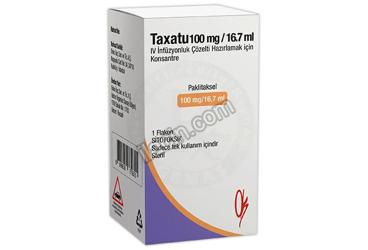 TAXATU 100 MG /16,7 ML IV INFUZYONLUK COZELTI HAZIRLAMAK ICIN KONSANTRE (1 FLAKON) görseli